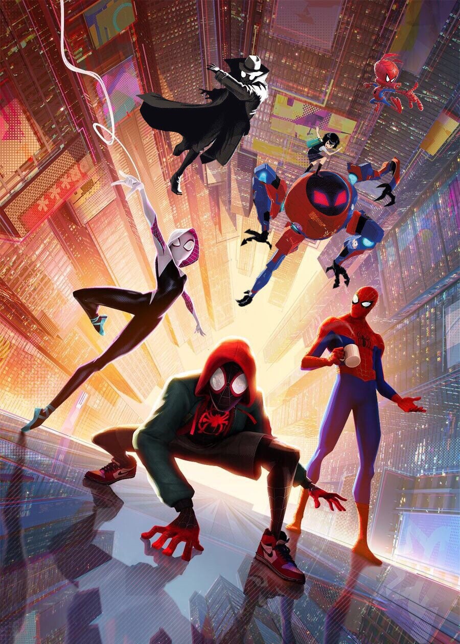 Spiderman Into The Spider Verse Etsy Spiderman Into The Spider Verse Etsy
