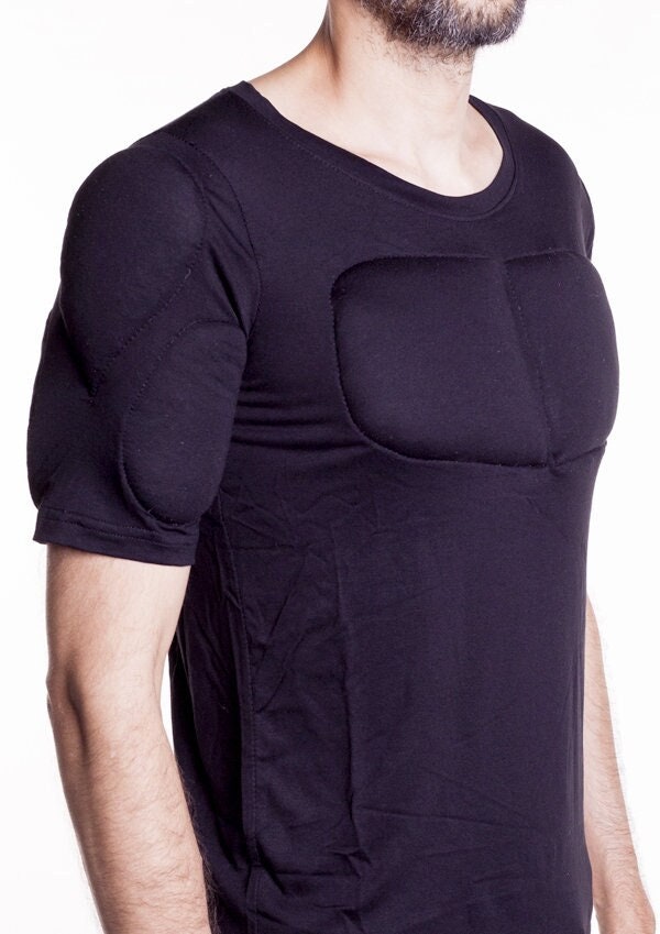 Sleeve Padded Undershirt. T Shirt 