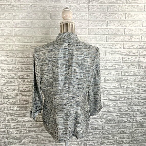 Vintage Austin Reed Patterned Silk Jacket - image 6