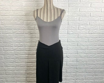 Vintage 90s DBMB Black Pencil Skirt