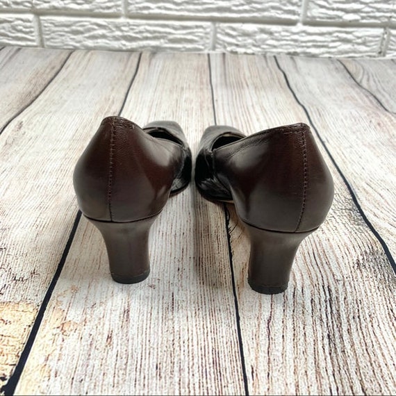 Vintage Ros Hommerson Brown Turtle Shell Heels - image 5