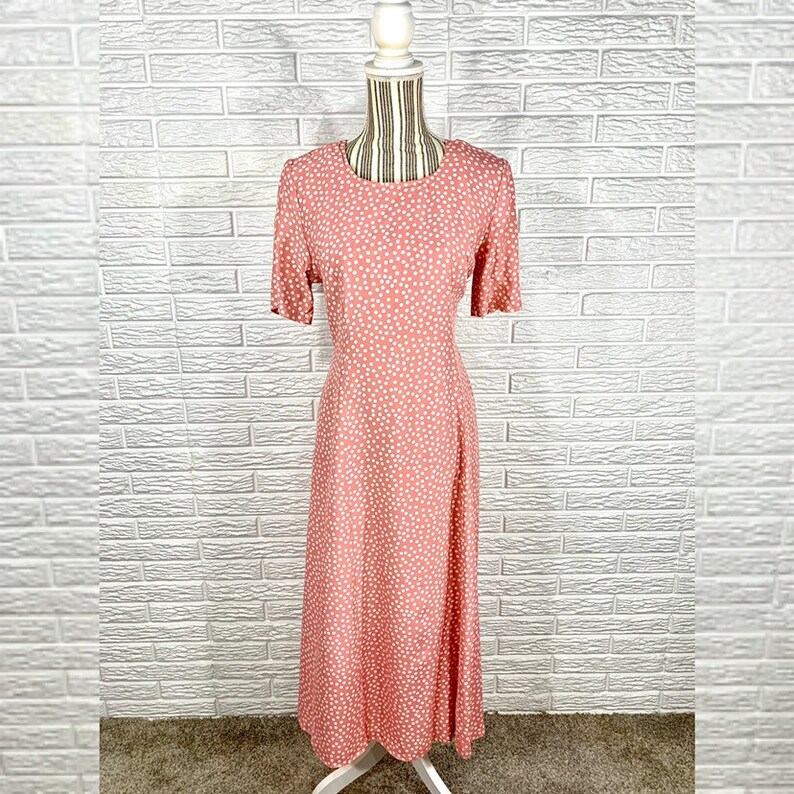 melissa button through midi dress
