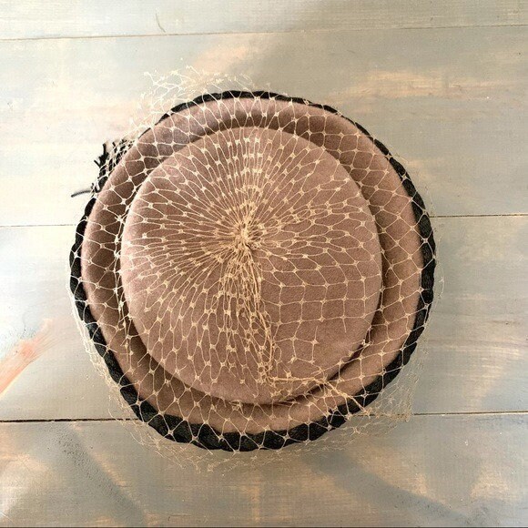 Vtg Jo Lyn Original Elegance Toque Netted Wool Hat - Etsy