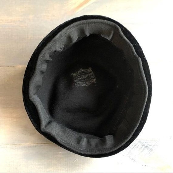 Vintage 50s Glenover Henry Pollak Sequined Hat UK