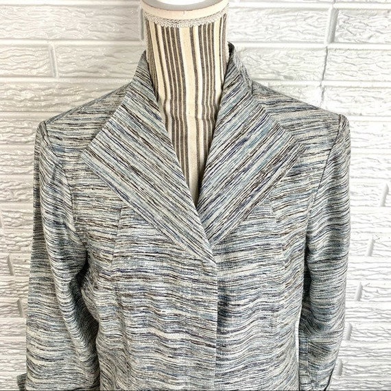 Vintage Austin Reed Patterned Silk Jacket - image 2