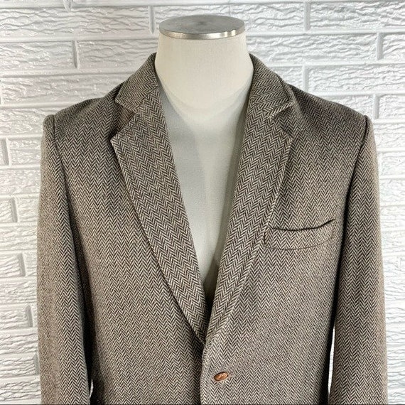 Vtg C.S. & Co by County Seat Tweed Wool Blazer - image 2