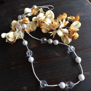 Vintage Faux Pearl Necklace
