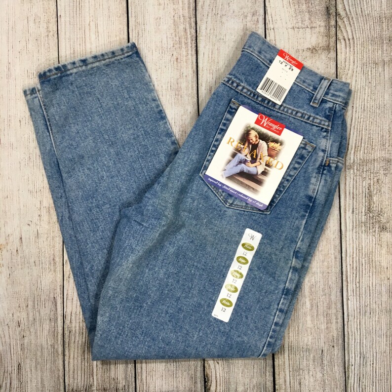 wrangler high waisted mom jeans