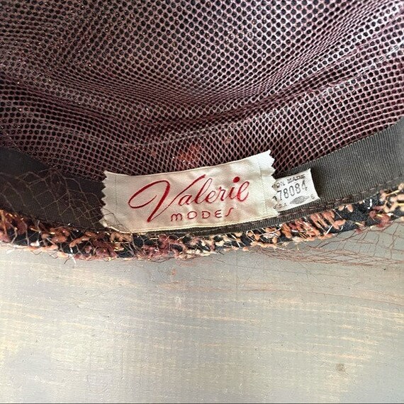Vintage Valerie Modes Pillbox Hat Union Made Hat Valerie Modes Hat - Etsy main image 4