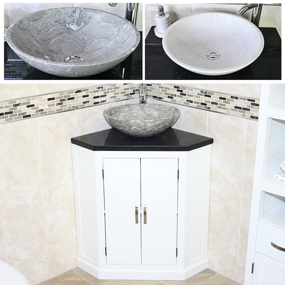 Corner vanity unit without basin discount