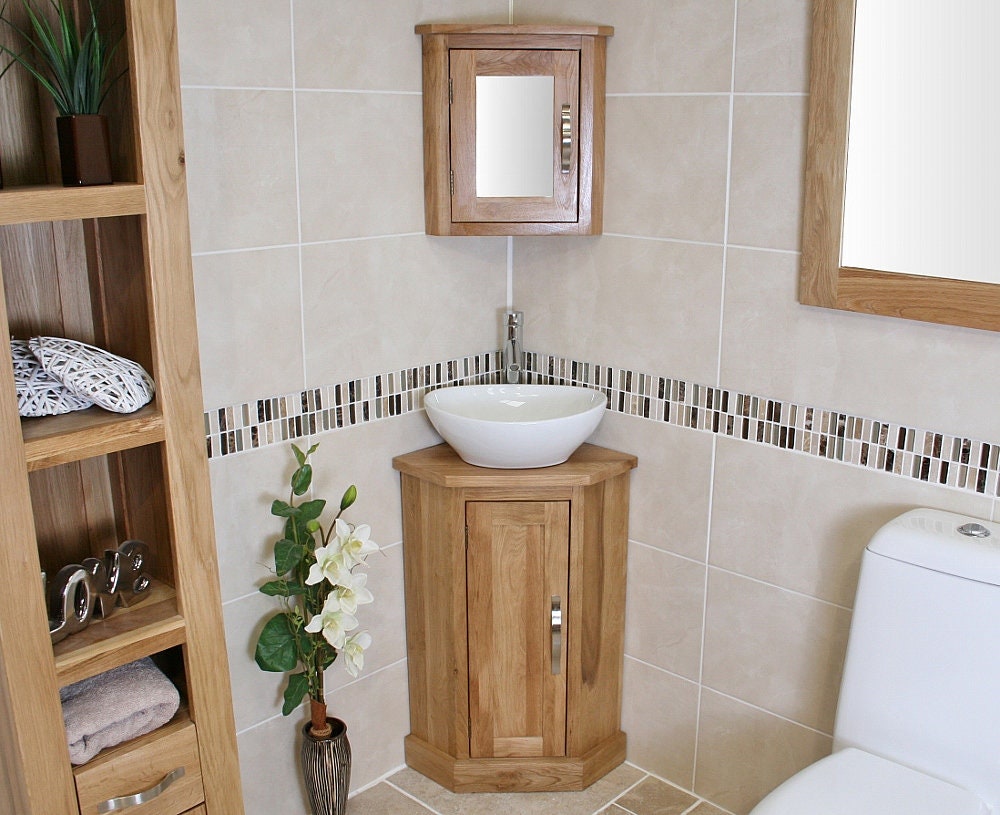 Corner toilet and sink unit discount