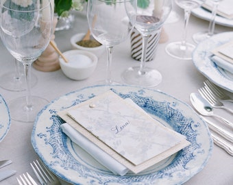 Calligraphy Place Cards in Copperplate Calligraphy for your Wedding or Event - Elegant, Classic Placecards