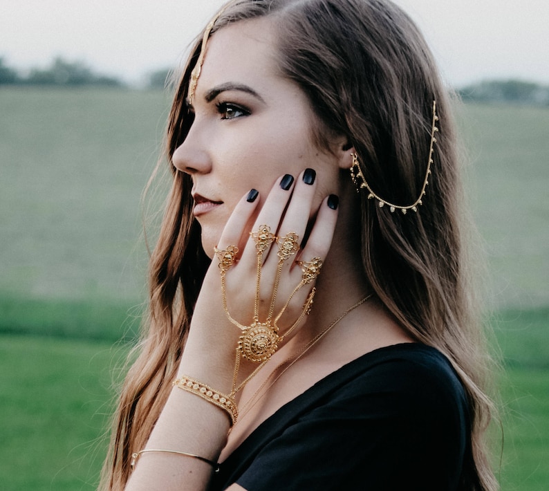 Festival Boho Jewelry Vintage Faux Nose RingEarcuff