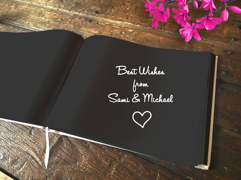 Gold Wedding Modern Wedding Wedding Guest Book Guest Book Elegant Gold Foil Wedding Guest Book Signature Book Wedding Journal White