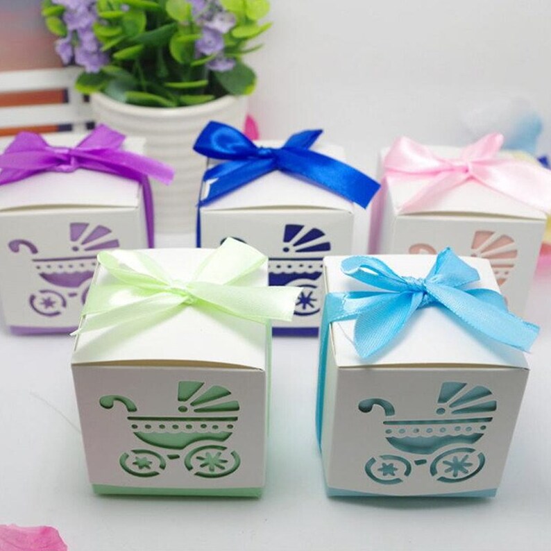 50 Baby Carriage Favor Diy Shower Gifts For Guest Boy Girl