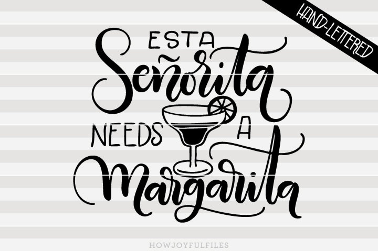 Esta Señorita Needs a Margarita This Lady Needs a Margarita Etsy