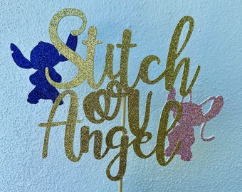 Gender Reveal Cake topper