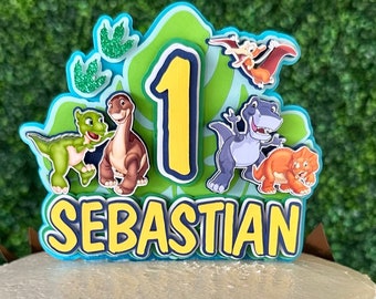 Land Before Time Cake Topper