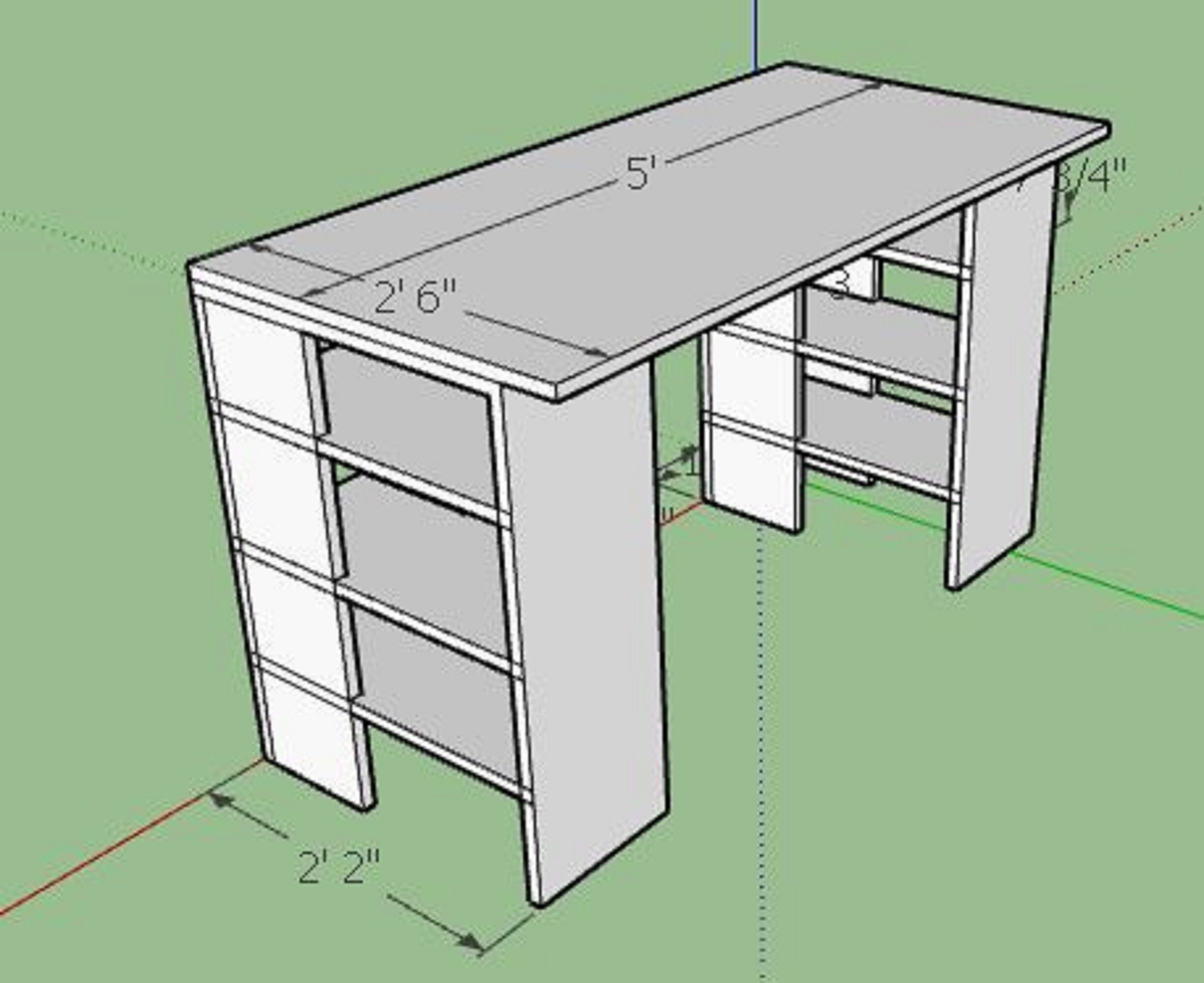 Craft Table Standing Height by DFS DESIGNS Etsy