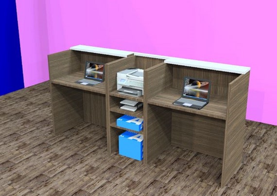 Hotel Reception Desk for Two Person by DFS Designs Etsy UK