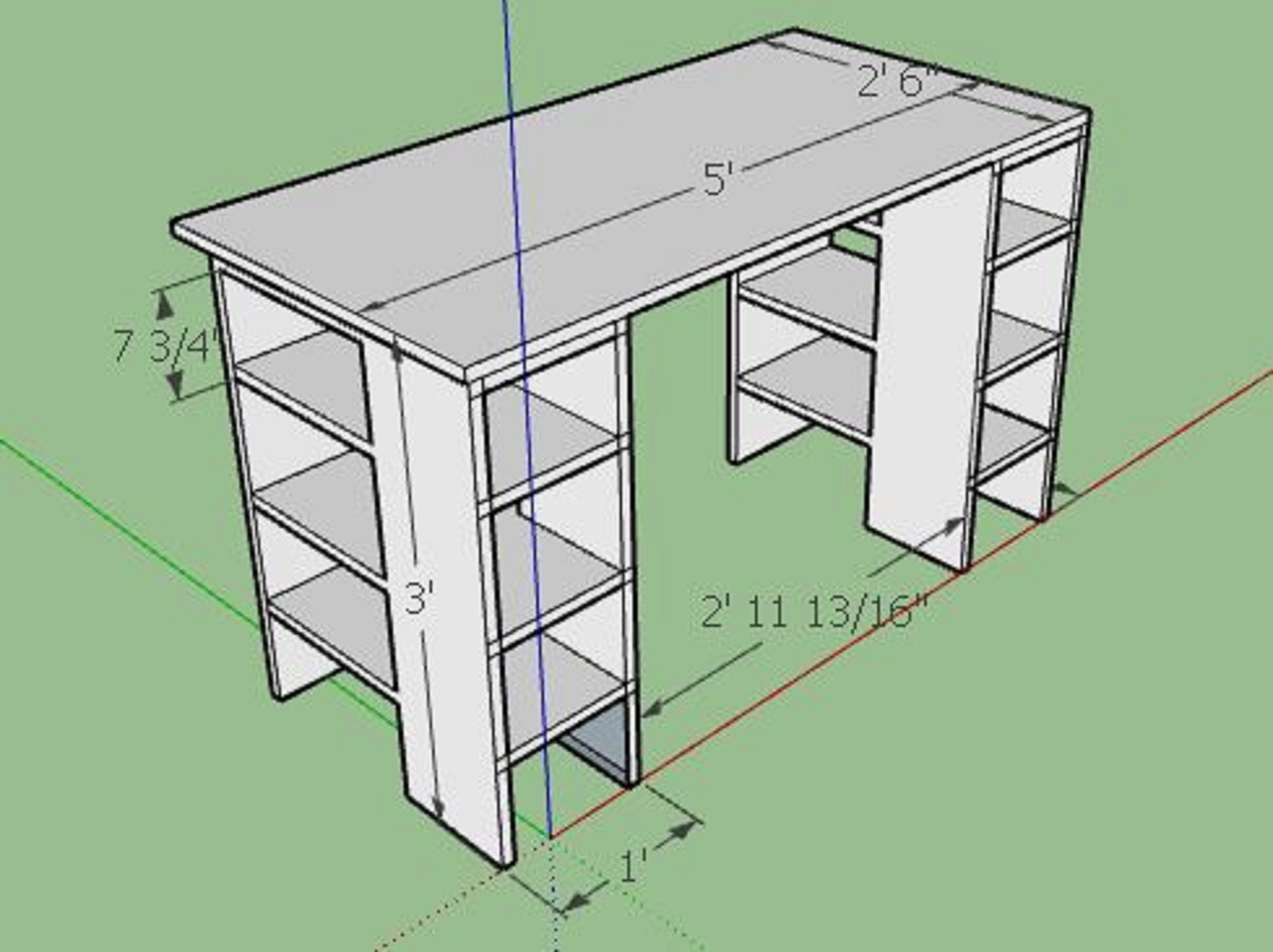 Craft Table Standing Height by DFS DESIGNS Etsy