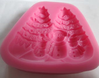 moule silicone thème noël