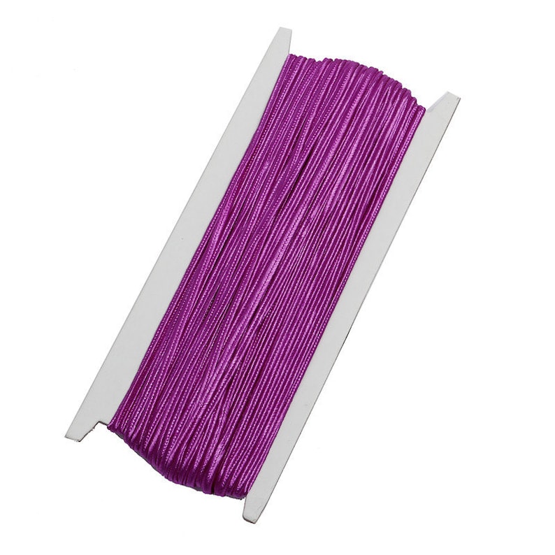 soutache nylon purple 3 mm the meter