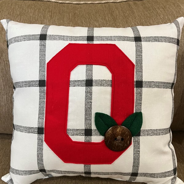 Ohio State Pillow Etsy