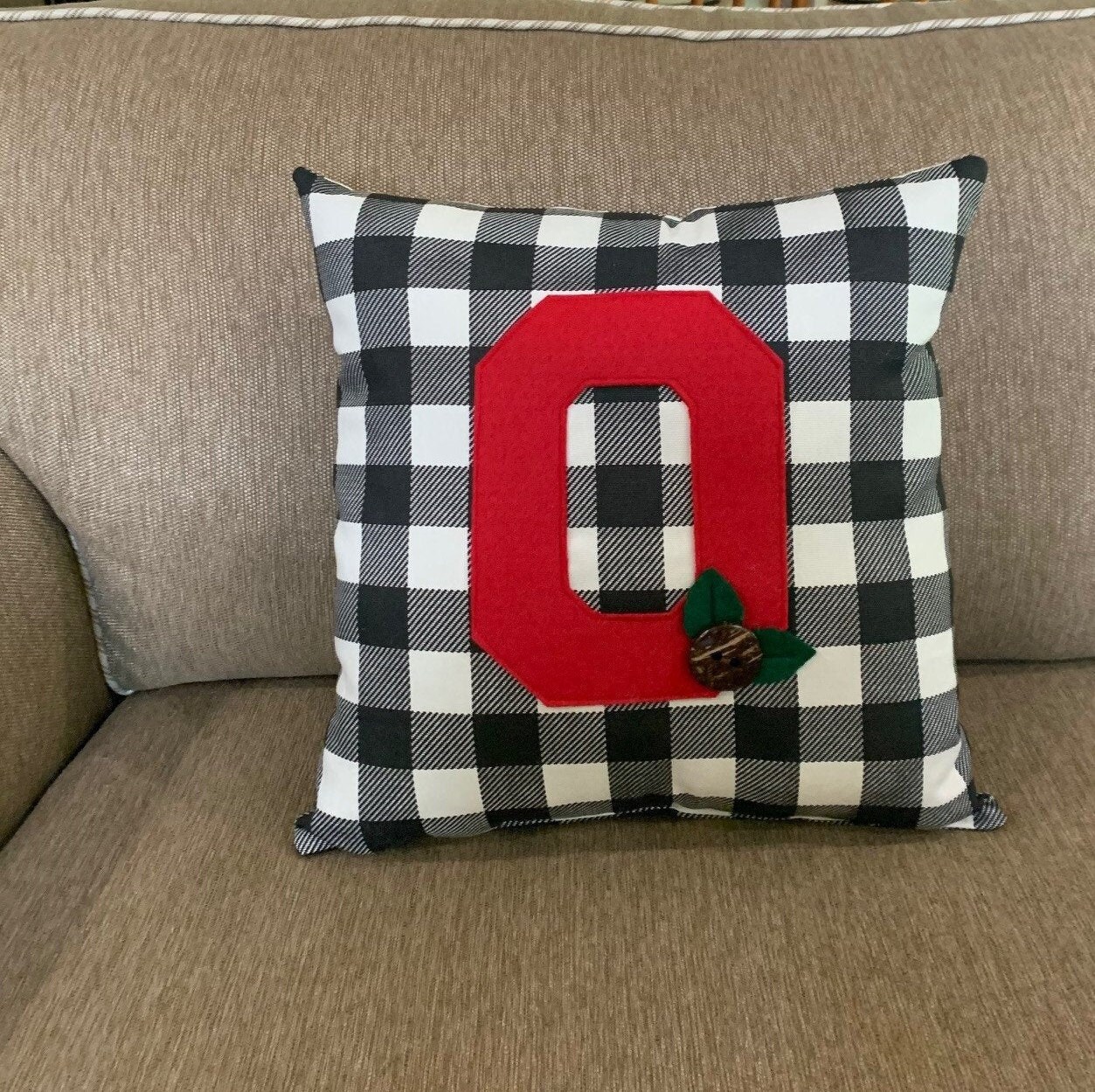 Ohio State Pillows Etsy