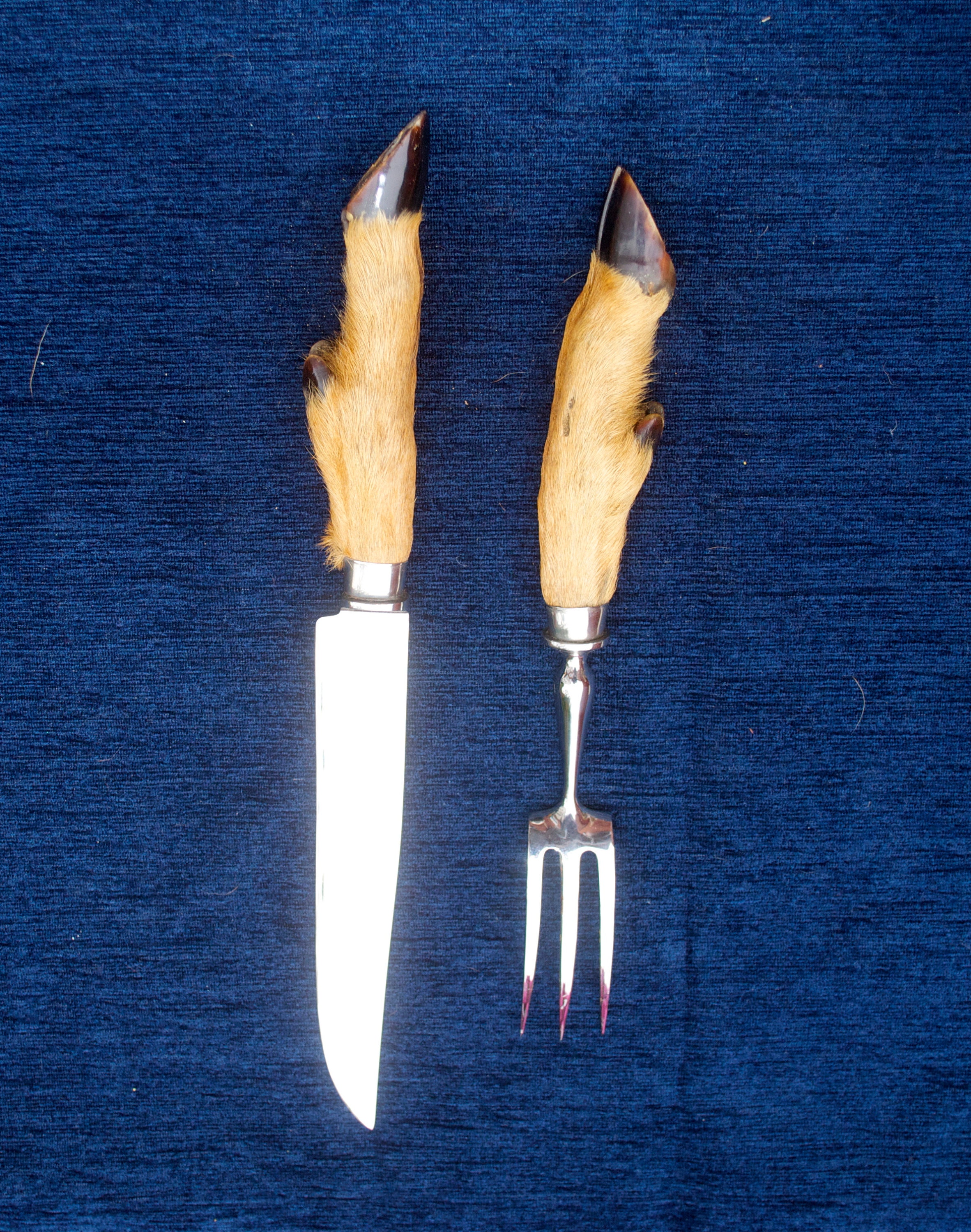 Vintage French Meat Carving Set Artisan Latour D'auvergne Etsy