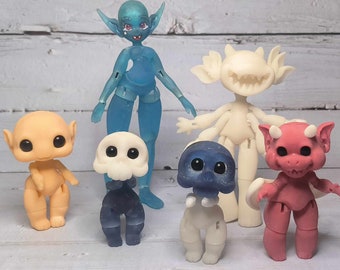 Doll and prototype clearance - The little monsters