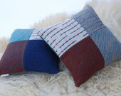 Wool cushion cover, pillow cover - Norwegian wool from Røros Tweed