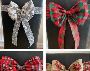 Tartan Chair Sash Etsy