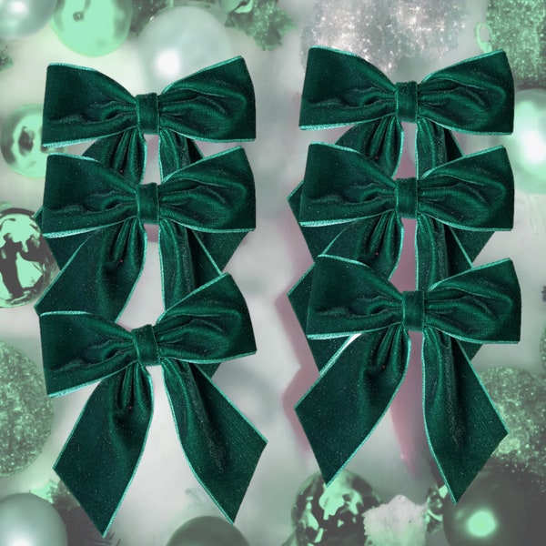 Christmas Tree Bows Etsy