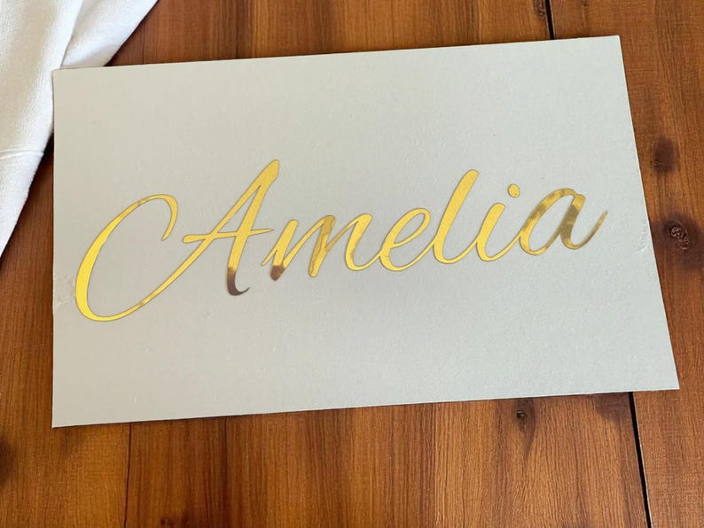 Personalised Name Sticker Decal or Word Labels Vinyl Decal Transfers (3 ...
