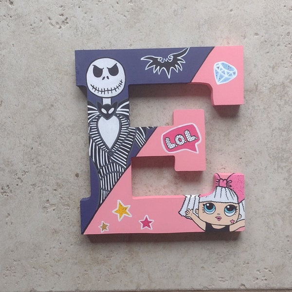 Custom Hand Painted Wood Letters