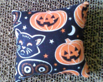 Halloween Catnip Pillow Toy - Pumpkins, Cats & Owls