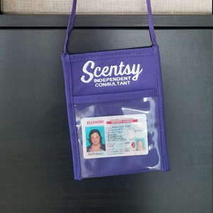 Authorized Scentsy Vendor Scentsy Badge Holder / Name Tag Lanyard