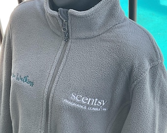 Authorized Scentsy Vendor Ladies Fitted Fleece Consultant Gear Jacket 4 Colors to chose from