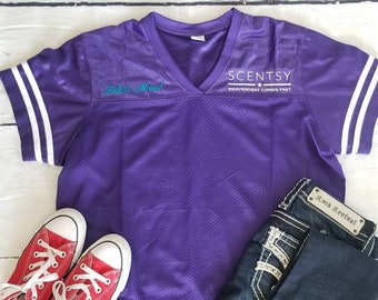 Authorized Scentsy Vendor Scentsy Football Jersey Mesh Shirt Consultant Gear