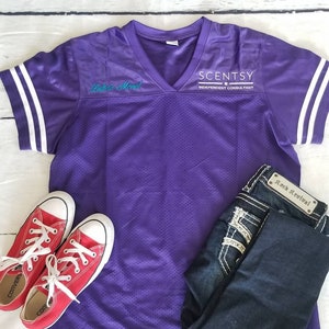 Authorized Scentsy Vendor Scentsy Football Jersey Mesh Shirt Consultant Gear