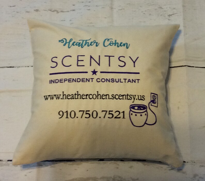 Authorized Scentsy Vendor Consultant Vendor Event Pillow Etsy