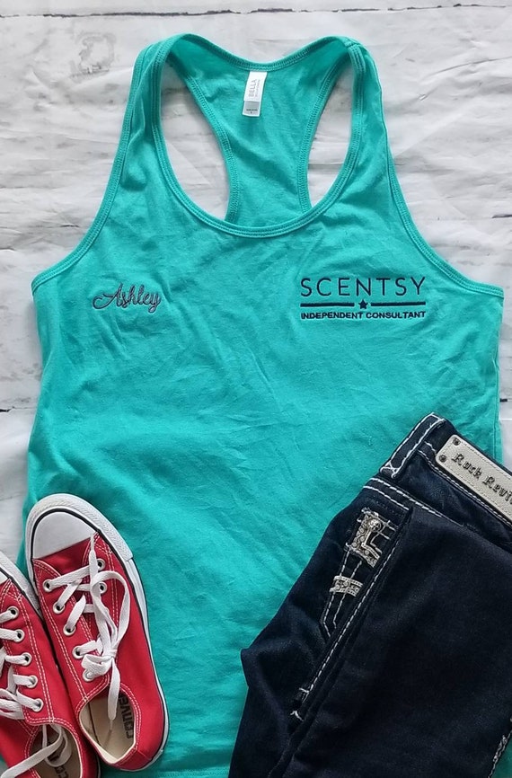 Authorized Scentsy Vendor Scentsy Razor Back Tank Top Shirt | Etsy