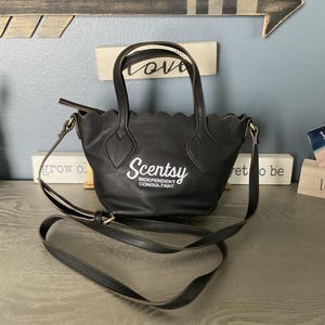 Authorized Scentsy Vendor Small Crossbody Gabby Purse Tote Handbag Bag Black or White