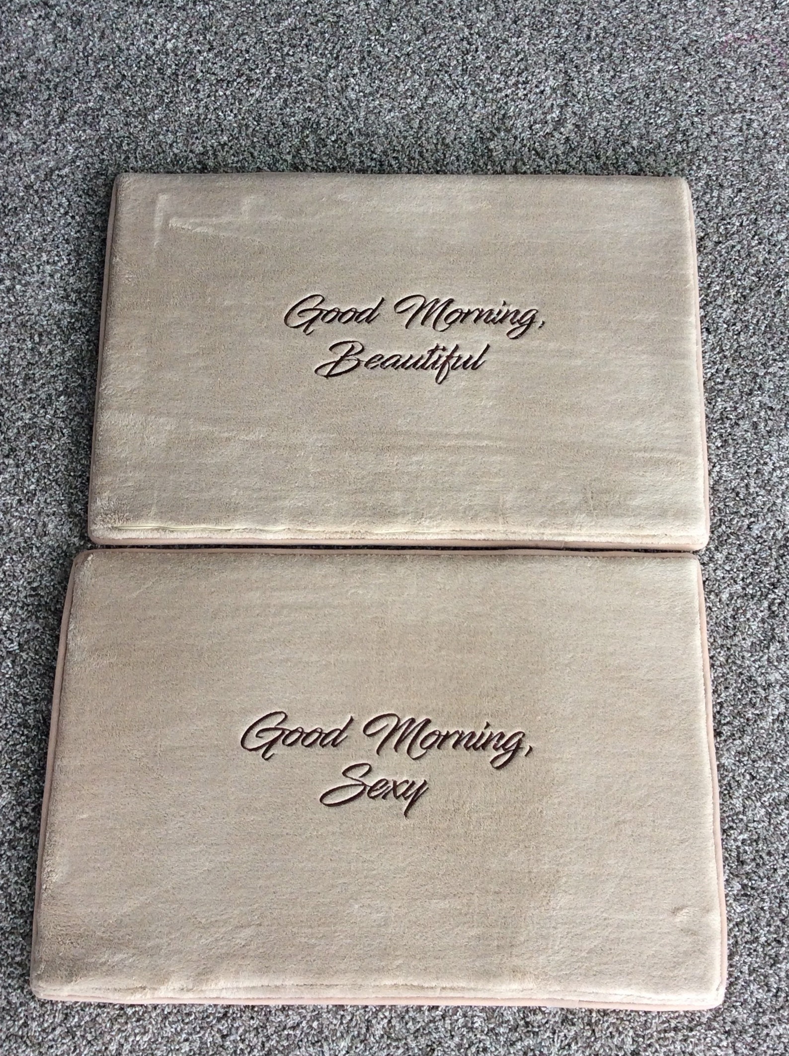 Personalized Microfiber Memory Foam Monogrammed Kitchen or Bath Mat - Etsy