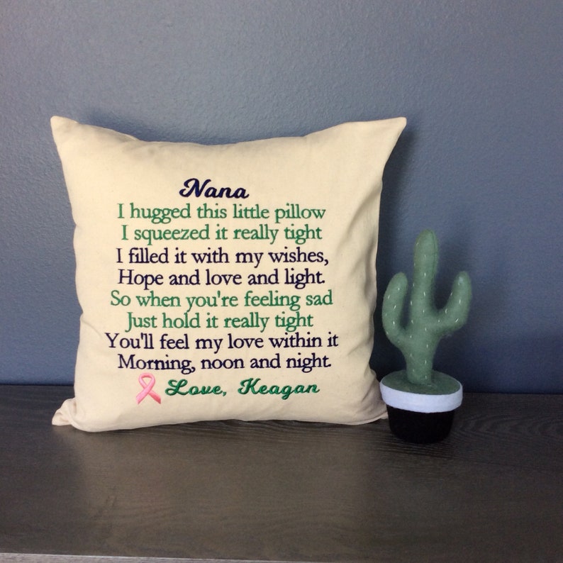 Hug Pillow Long Distance Family Pillow Hugs From Home Dorm Etsy