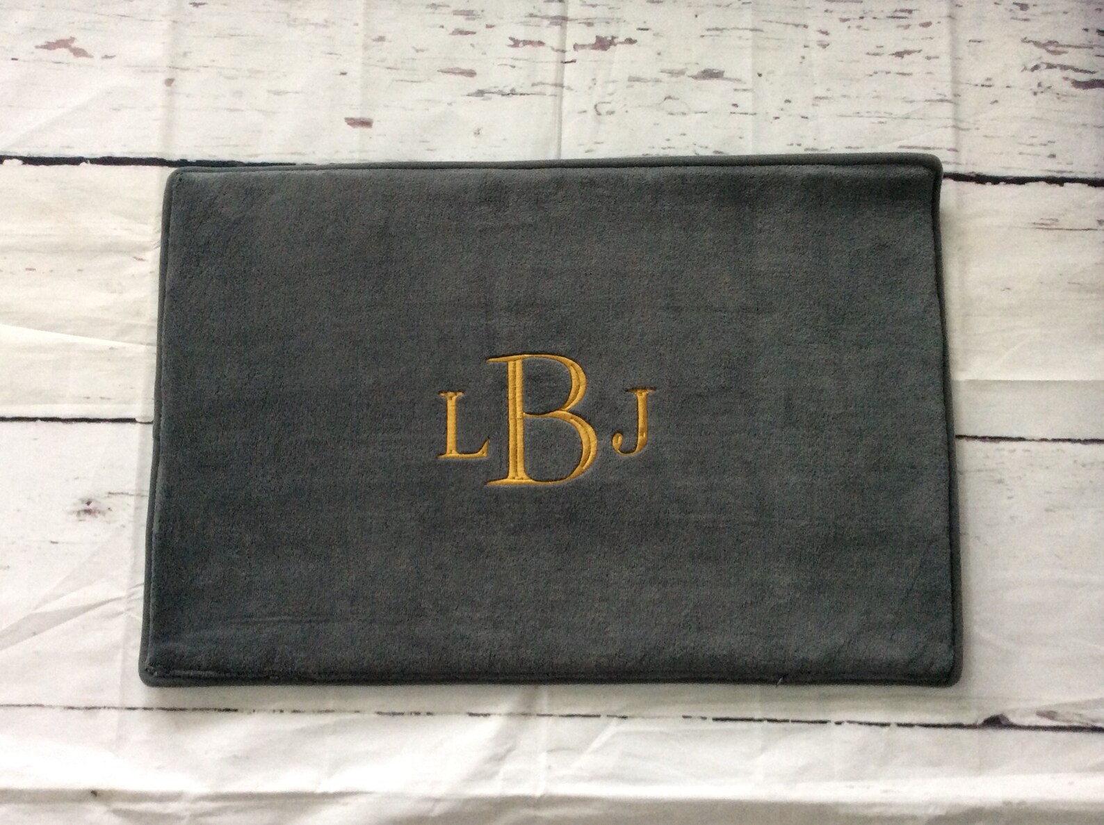 Personalized Microfiber Memory Foam Monogrammed Kitchen or Bath Mat - Etsy