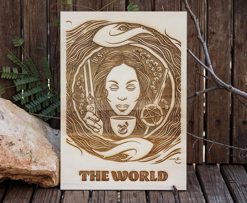 Laser etched wood Laser engraved wood Wood decoration Etsy