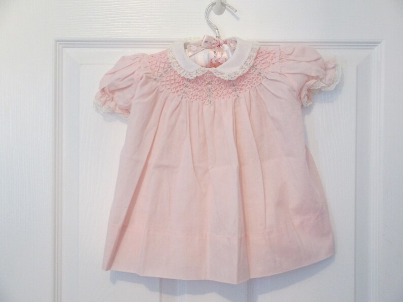 light pink cotton dress