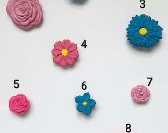 Flower magnets